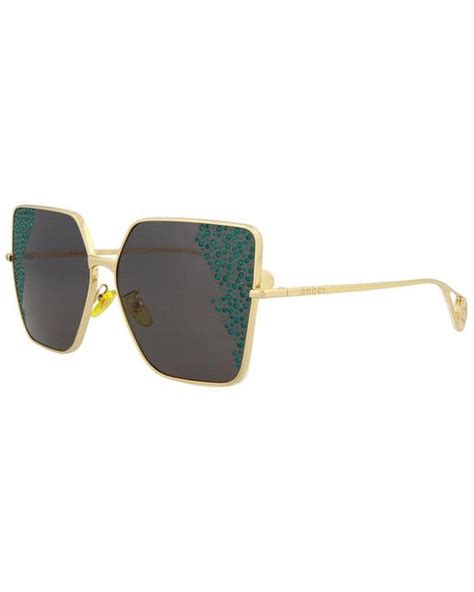 gucci 0436s|Gucci Women's Gg0436s 61Mm Sunglasses .